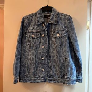 BLANK NYC distressed jeans jacket